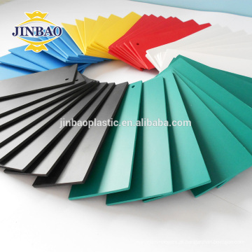 JINBAO 4x8 folhas de espuma de material de mesa de café duro preto